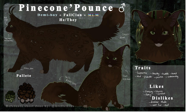 Pinecone'Pounce Ref